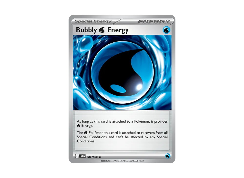 Bubbly Energy R [CRI EN 84/086][EN](Mega Evolution "Chaos Rising Booster Display Box")