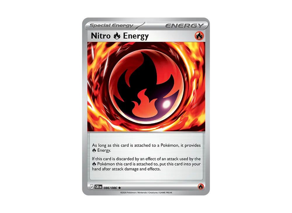 Nitro Energy R [CRI EN 86/086][EN](Mega Evolution "Chaos Rising Booster Display Box")
