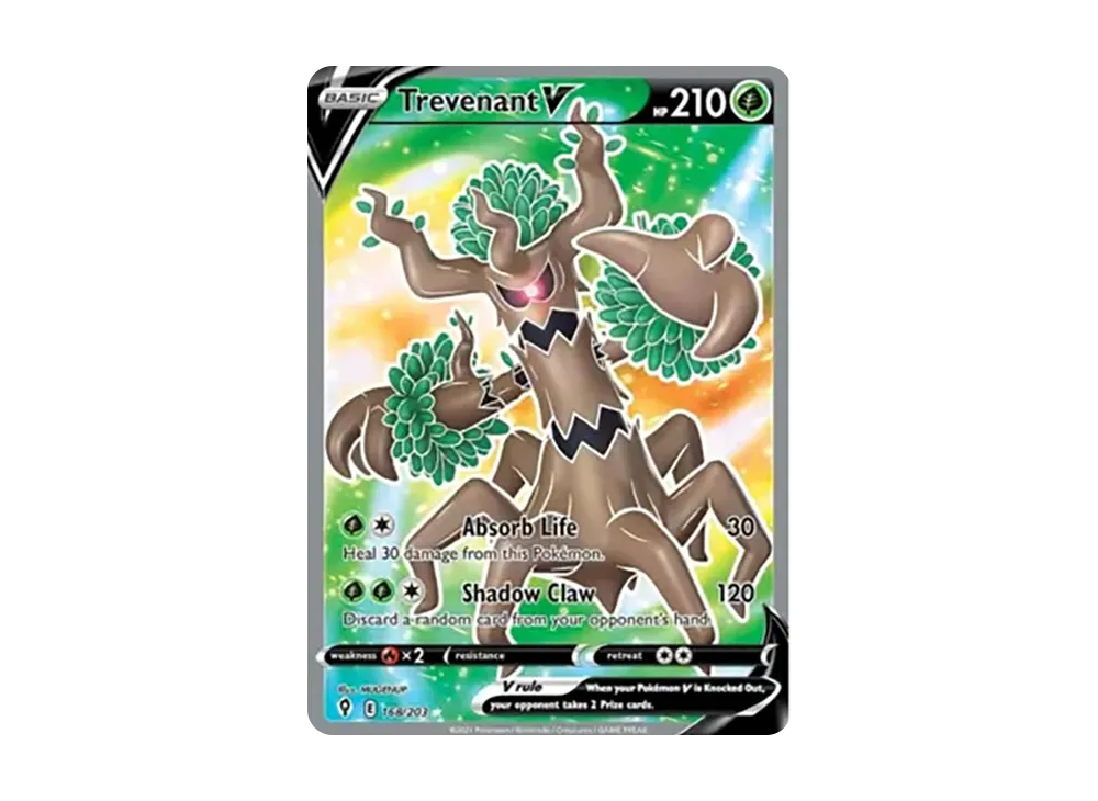 Trevenant V UR [168/203](Sword & Shield "Evolving Skies")