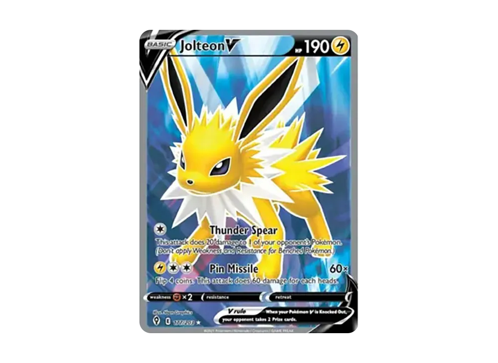 サンダースV SR イーブイヒーローズ Amazon.co.jp: ポケモンカードゲーム S6a 078/069 サンダースV 雷 (SR