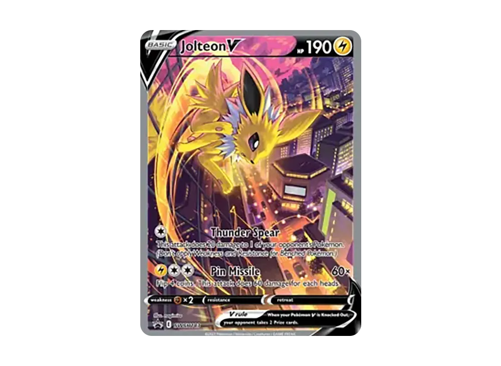 サンダースV SR: SA[S6a 079/069](強化拡張パック「イーブイヒーローズ