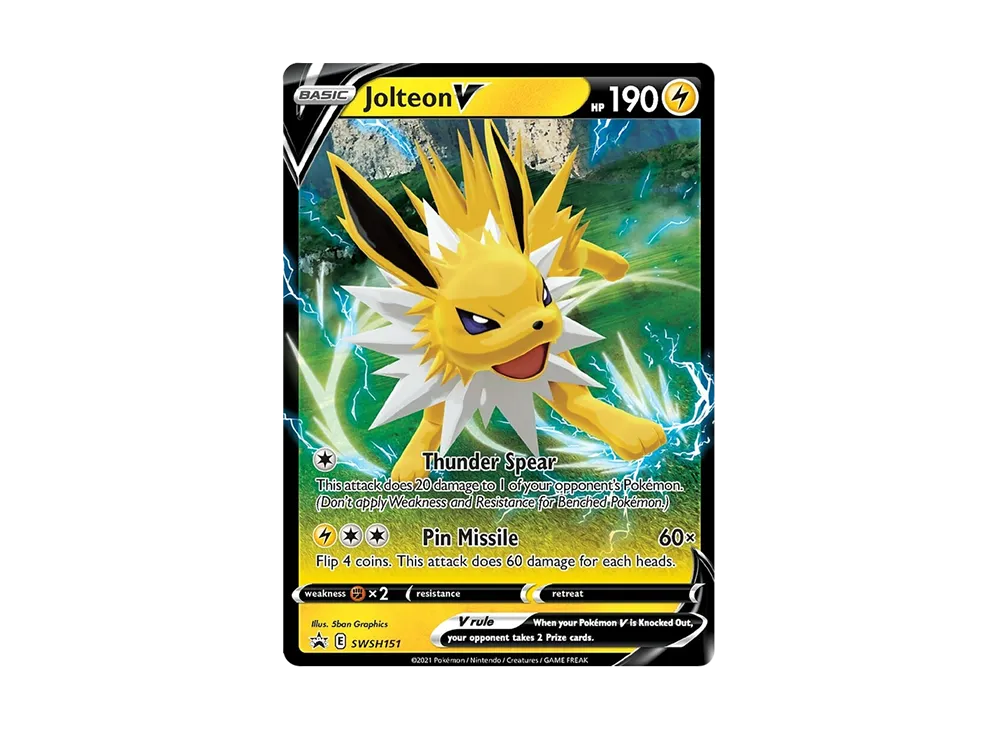 サンダースV P [SWSH151]【英語版】(ソード&シールド「プロモーション