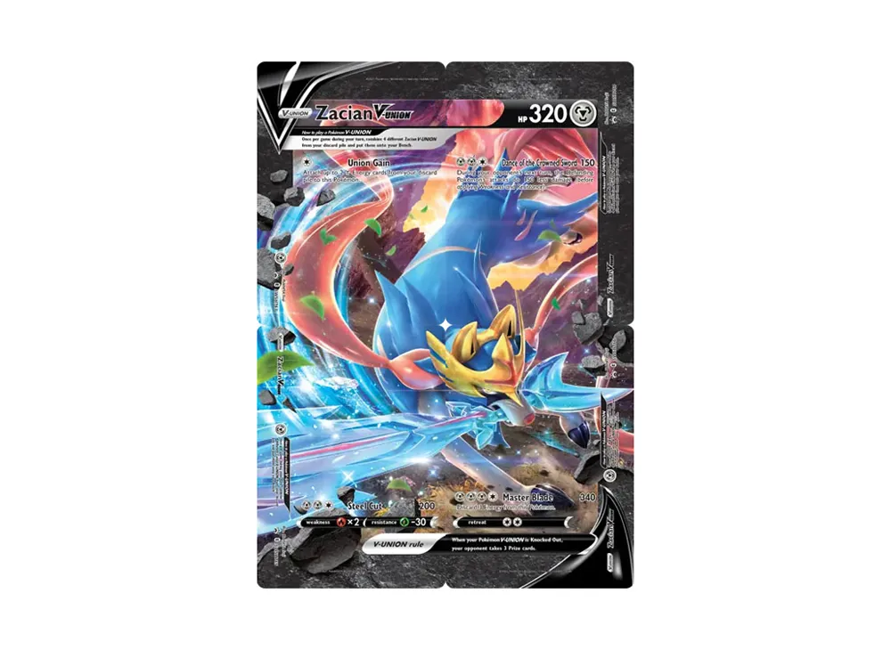 ザシアンV-UNION P [SWSH163-SWSH166]【英語版】(ソード&シールド「プロモーションカード」)