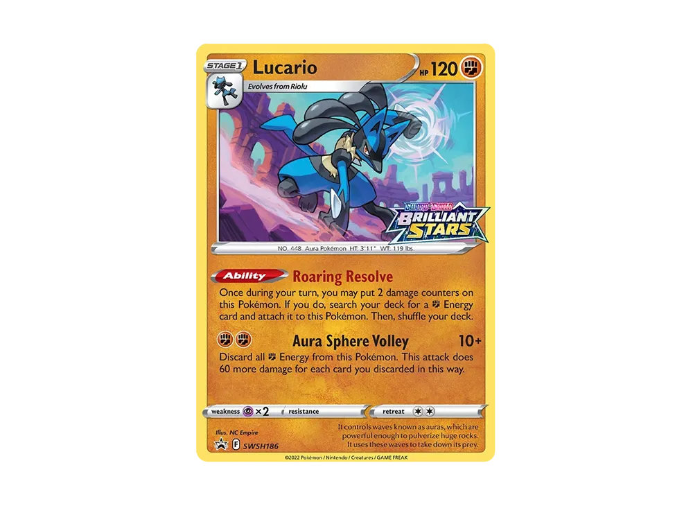 ルカリオ P [SWSH186]【英語版】(ソード&シールド「プロモーション