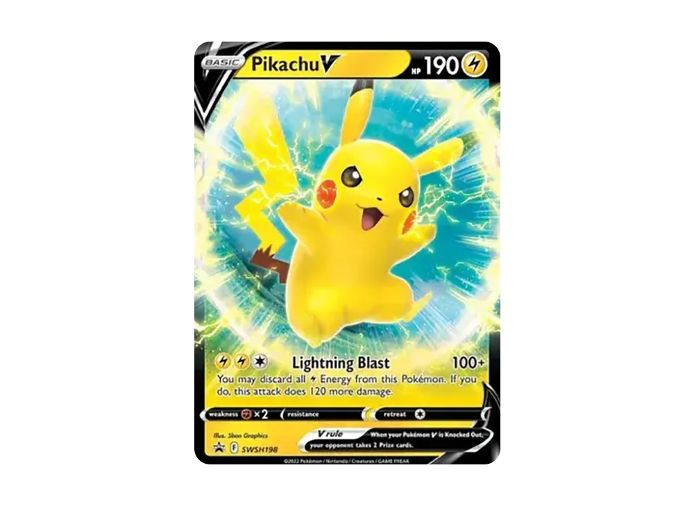 ポケモンカード　ピカチュウV スタートデッキ100 415/414 ピカチュウV [SI 415/414](スタートデッキ100)の新品/中古フリマ(通販
