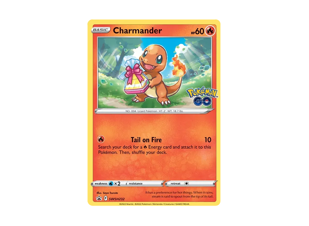 ヒトカゲ P [SWSH232]【英語版】(ソード&シールド「プロモーション