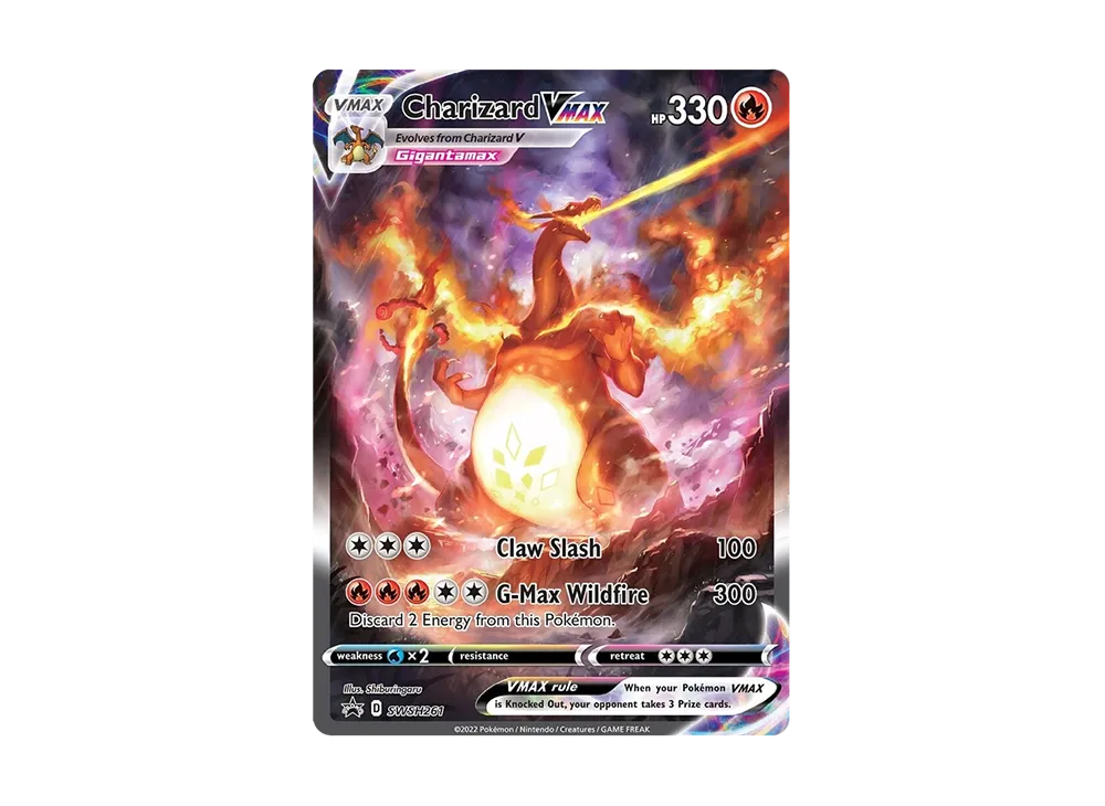 PSA10】リザードンVMAX P [SWSH261]【英語版】(ソード&シールド