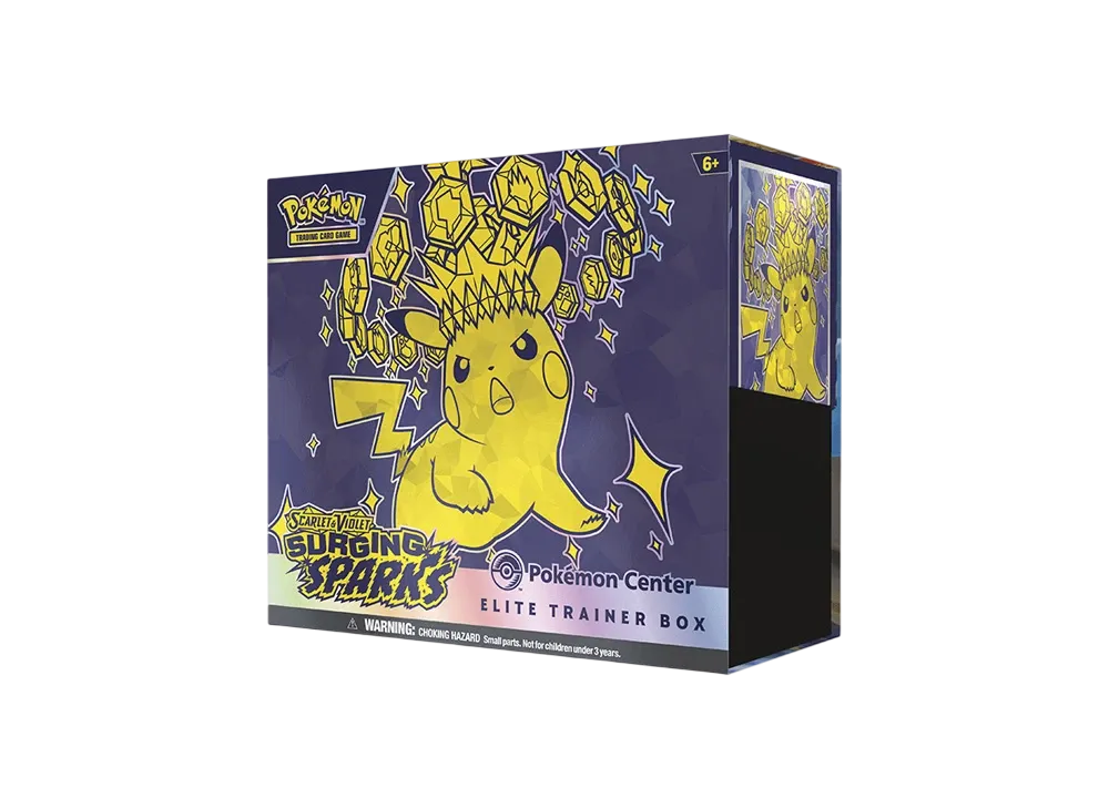 ポケモンカードゲーム【英語版】スカーレット&バイオレット サージングスパークス ポケモンセンター限定 エリートトレーナーボックス