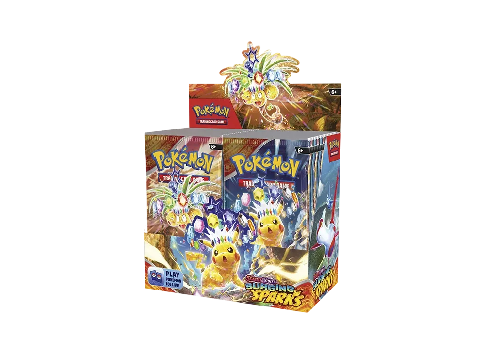 ポケモンカードゲーム【英語版】スカーレット&バイオレット サージングスパークス ブースターディスプレイ ボックス