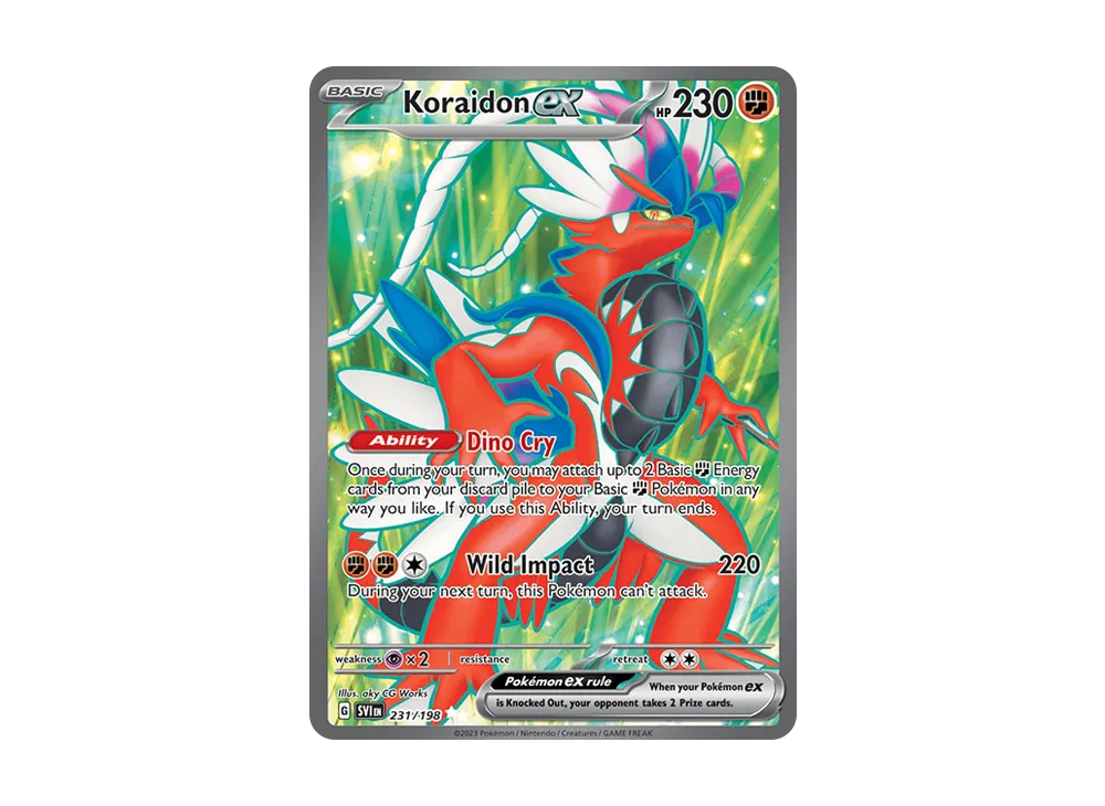 コライドンex UR [SVI EN 231/198]【英語版】(スカーレット&バイオレット)