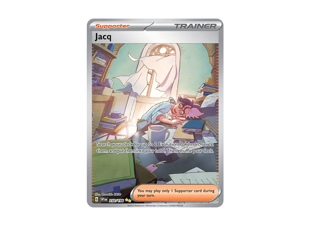 jacq pokemon card price 2023 236/198 Full Art Trainer Scarlet & Violet (SVI) shuffle your deck Trading Cards - Pokemon Jacq