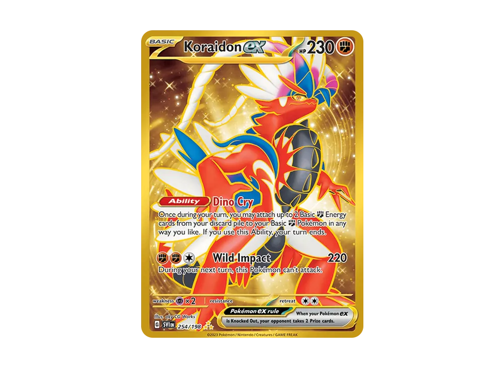 コライドンex HR [SVI EN 254/198]【英語版】(スカーレット&バイオレット)