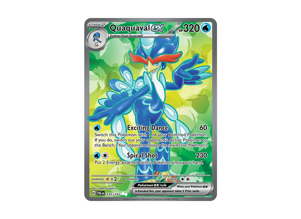 ウェーニバルex UR [PAL EN 235/193]【英語版】(スカーレット&バイオレット「パルデアエボルブド」)