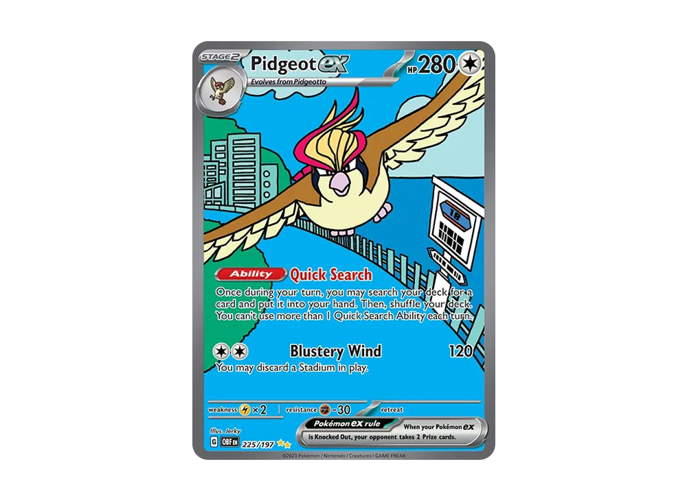 ポケモンカード 英語版 SR ピジョットEX 104/108 ピジョットex SR 海外版 英語版 Pidgeot ex - 217/197 -【Card Chicken】