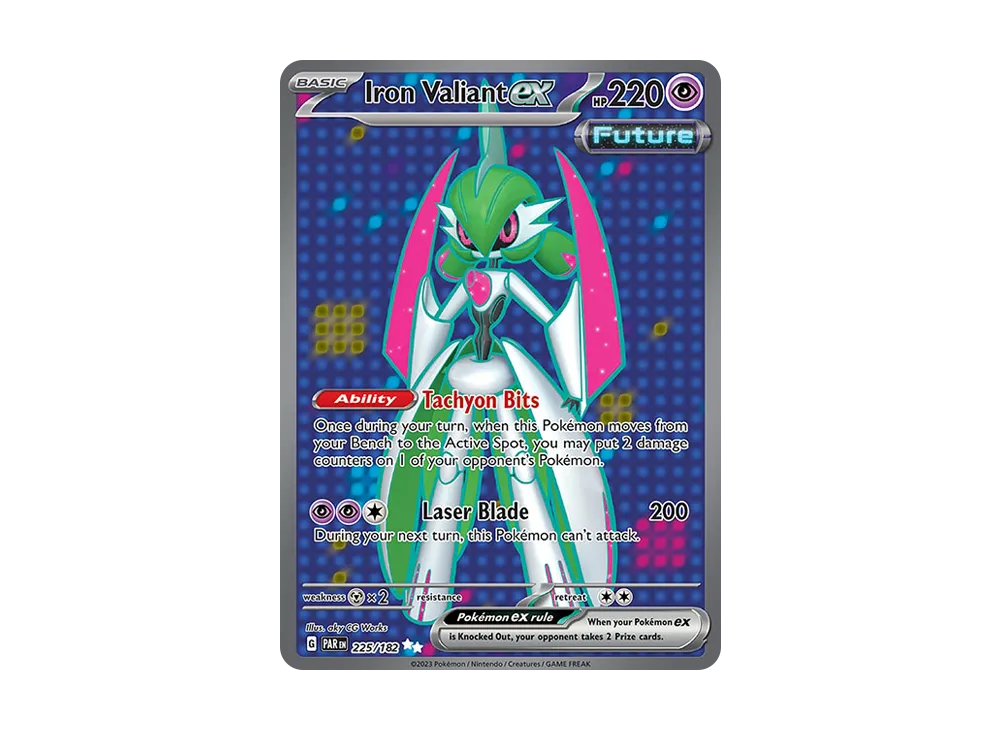 テツノブジンex UR [PAR EN 225/182]【英語版】(スカーレット&バイオレット「パラドックスリフト」)