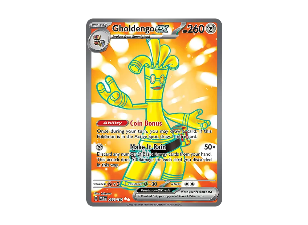 サーフゴーex UR [PAR EN 231/182]【英語版】(スカーレット