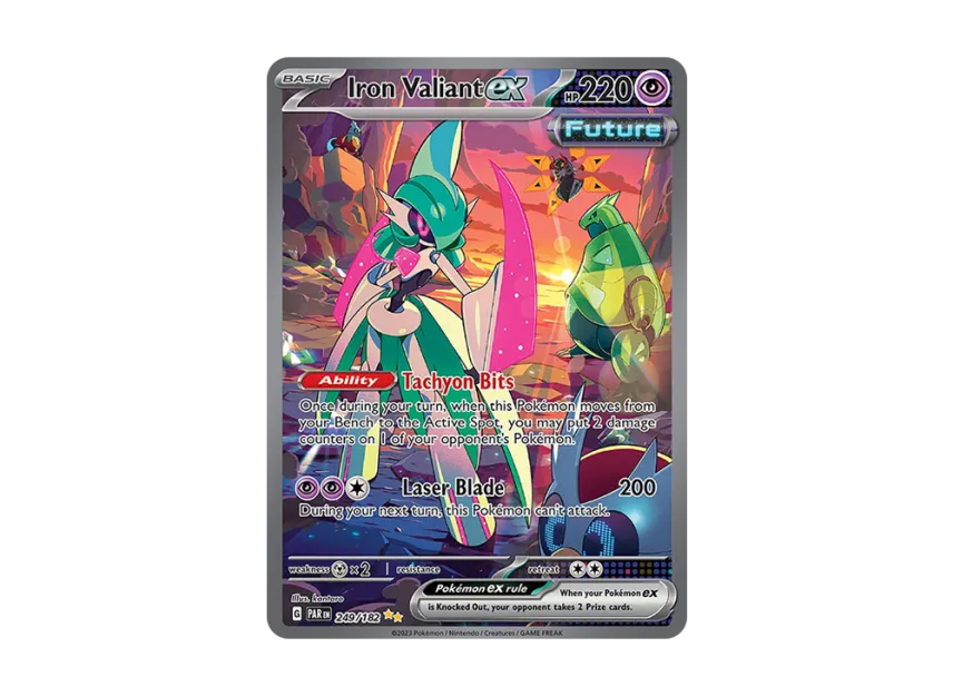 iron valiant ex pokemon card value Pokmon