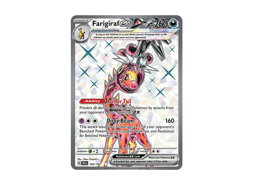 リキキリンex UR [TEF EN 194/162]【英語版】(スカーレット&バイオレット「テンポラルフォース」)