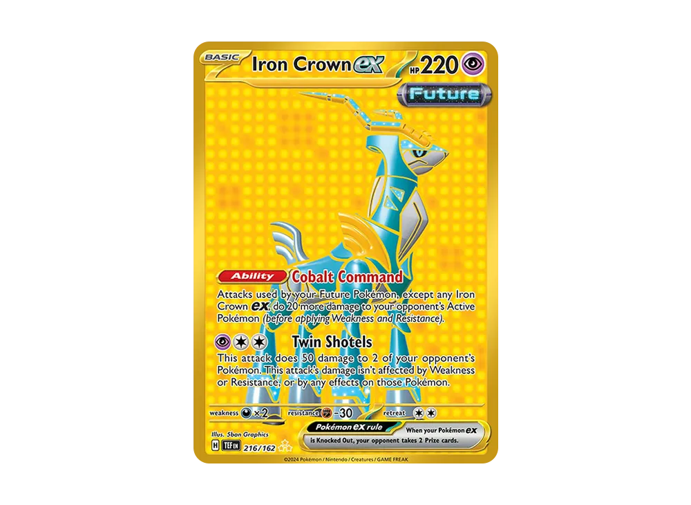 テツノカシラex HR [TEF EN 216/162]【英語版】(スカーレット&バイオレット「テンポラルフォース」)