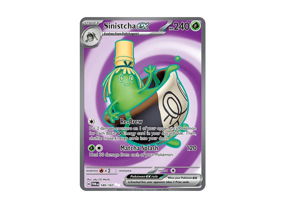 ヤバソチャex UR [TWM EN 189/167]【英語版】(スカーレット&バイオレット「トワイライトマスカレード」)