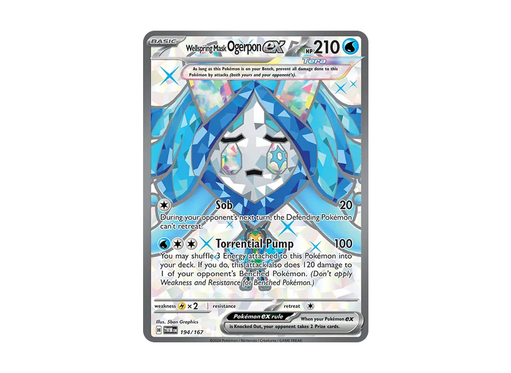 オーガポン いどのめんex UR [TWM EN 194/167]【英文版】(朱&紫「暮光假面」)