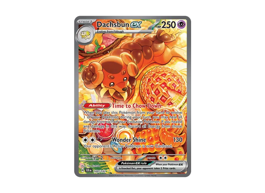 pokemon card dachsbun ex Dachsbun ex SR 119/102 Stellar Miracle