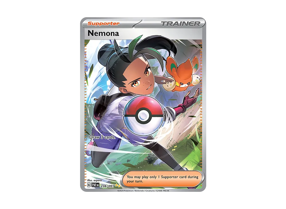 ネモ SIR [PAF EN 238/091]【英語版】(スカーレット&バイオレット「パルデアンフェイツ」)