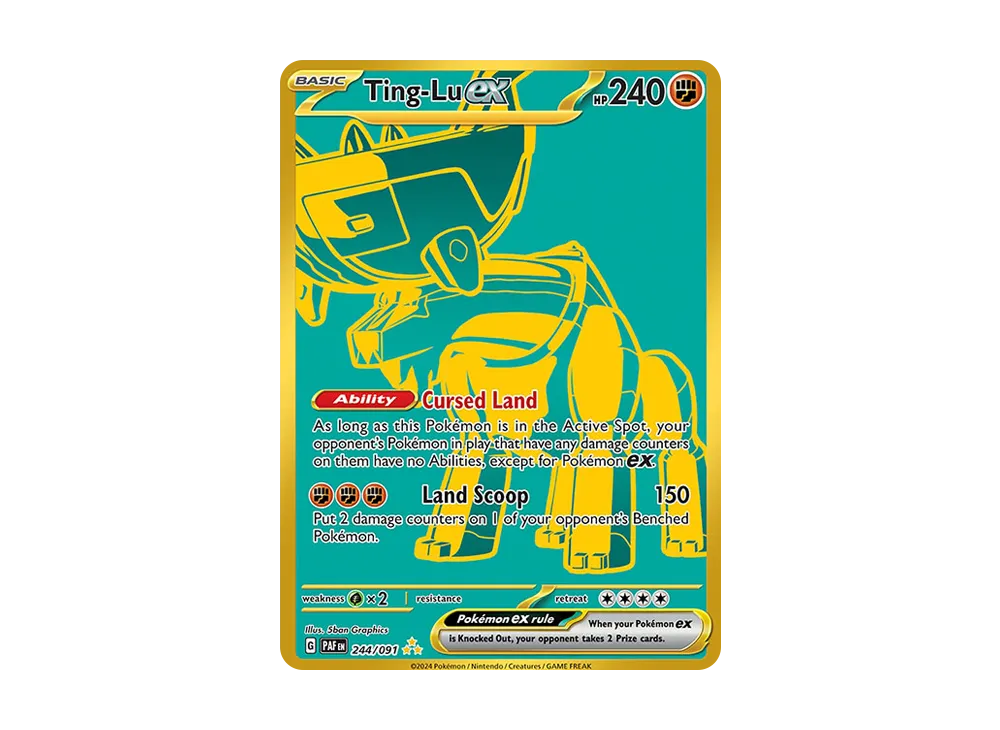 ミュウex SIR [PAF EN 232/091]【英語版】(スカーレット&バイオレット