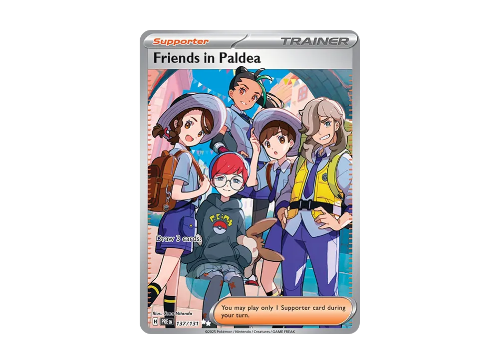 パルデアの仲間たち UR [PRE EN 137/131]【英語版】(スカーレット