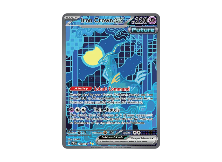iron crown pokemon card Iron Crown - SV08: Surging Sparks