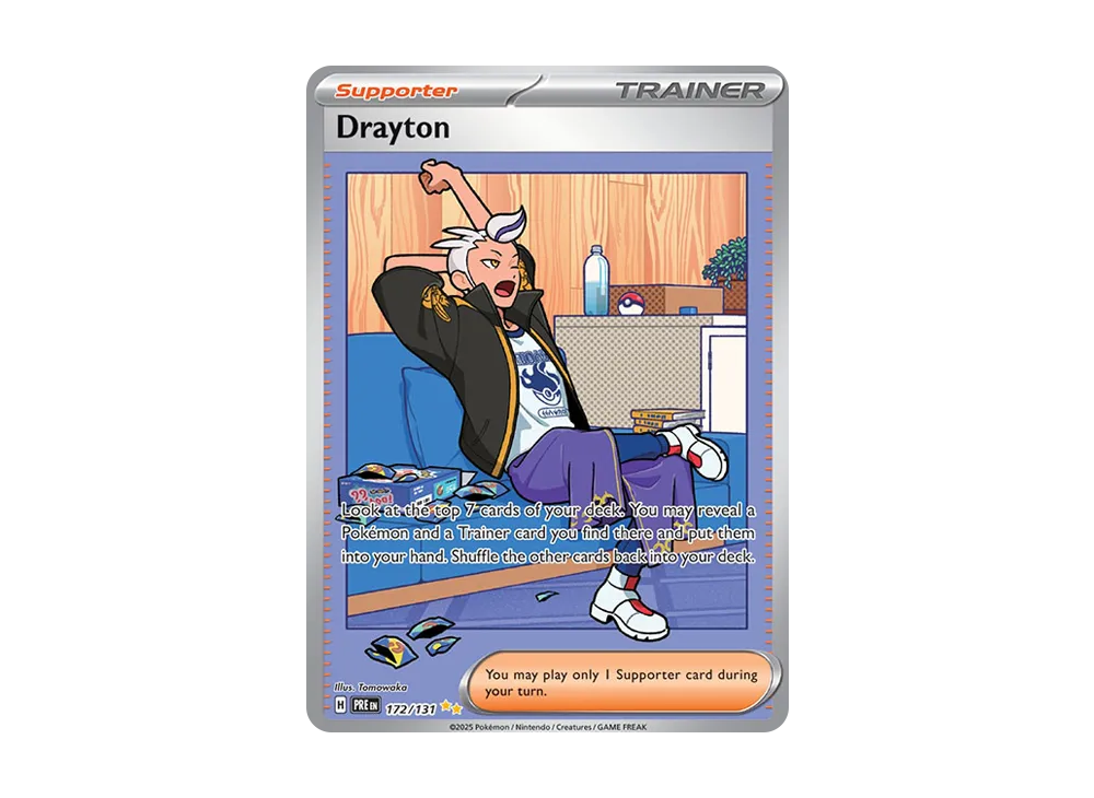 Drayton SIR [PRE EN 172/131](Scarlet & Violet "Prismatic Evolutions") |  SNKRDUNK