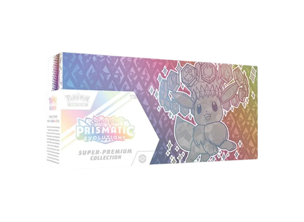 ポケモンカードゲーム【英語版】スカーレット&バイオレット「プリズマティックエボリューションズ スーパー プレミアム コレクション」ボックス