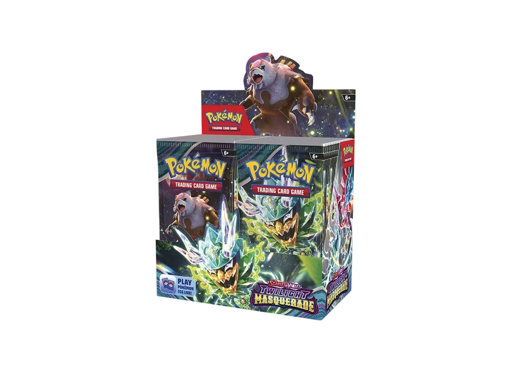 ポケモンカードゲーム【英語版】スカーレット&バイオレット トワイライトマスカレード ブースターディスプレイ ボックス