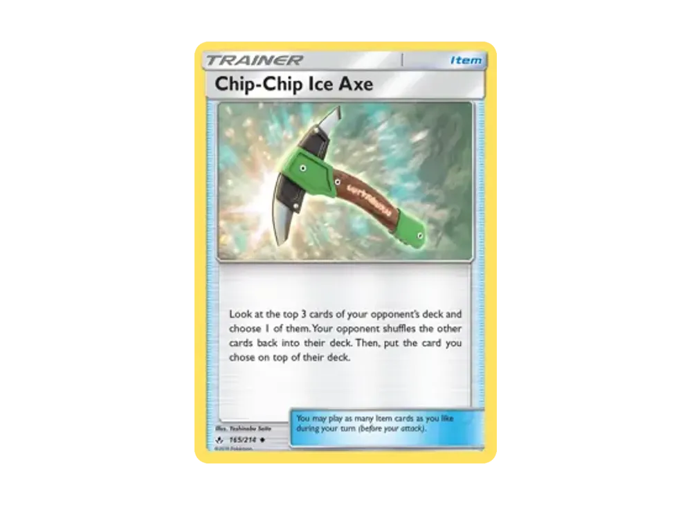 ザクザクピッケル U [165/214]【英語版】(サン&ムーン「アンブローケンバンズ」)