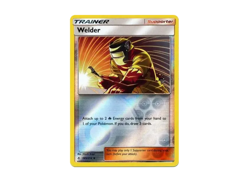 welder pokemon card pokemon tcg welder card Pokemon - Sun & Moon - Unbroken Bonds - Welder