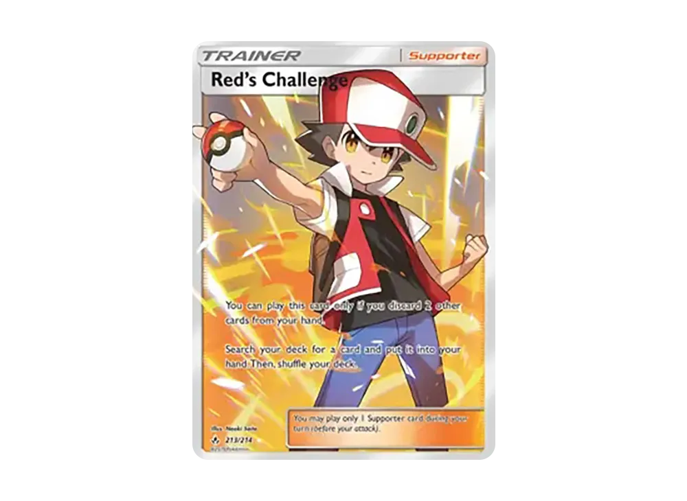 レッドの挑戦 SR[SM10 107/095](拡張パック「ダブルブレイズ」)の新品