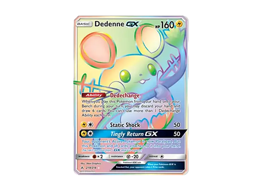 デデンネGX RR [219/234]【英語版】(サン&ムーン「アンブローケンバンズ」)