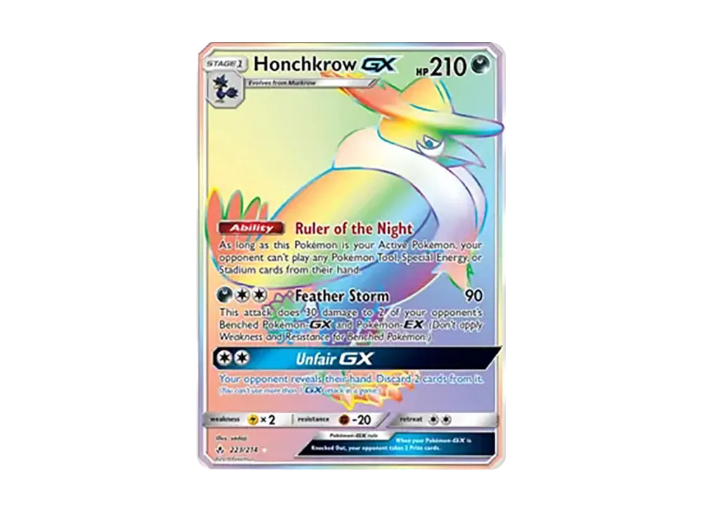 ドンカラスGX RR [223/234]【英語版】(サン&ムーン「アンブローケンバンズ」)