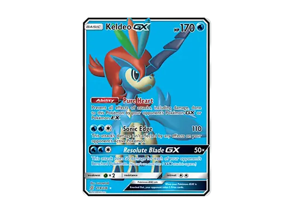 Keldeo GX UR [219/236](Sun & Moon "Unified Minds")