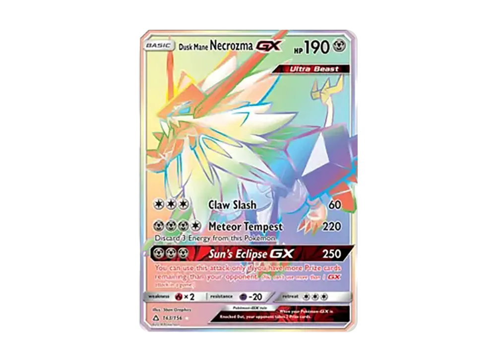 ネクロズマ たそがれのたてがみGX RR [163/138]【英語版】(サン&ムーン「ウルトラプリズム」)