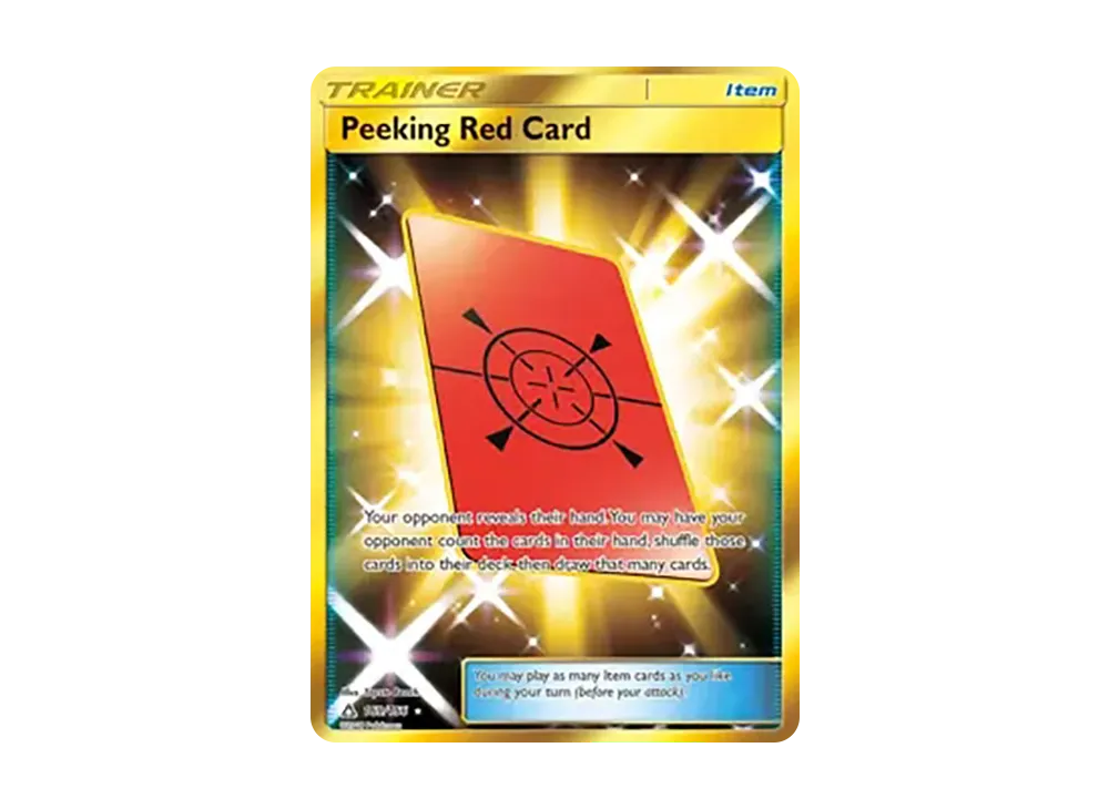 Peeking Red Card HR [169/138](Sun & Moon "Ultra Prism")