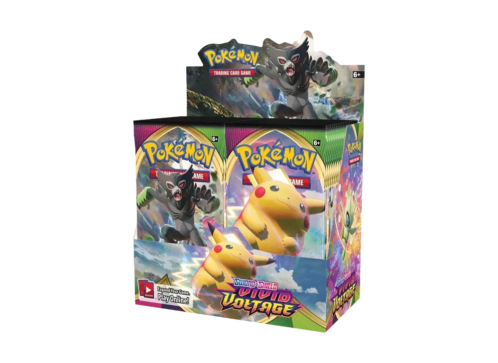 ポケモンカードゲーム 【英語版】 ソード&シールド ビビッドボルテージ ブースターディスプレイボックス