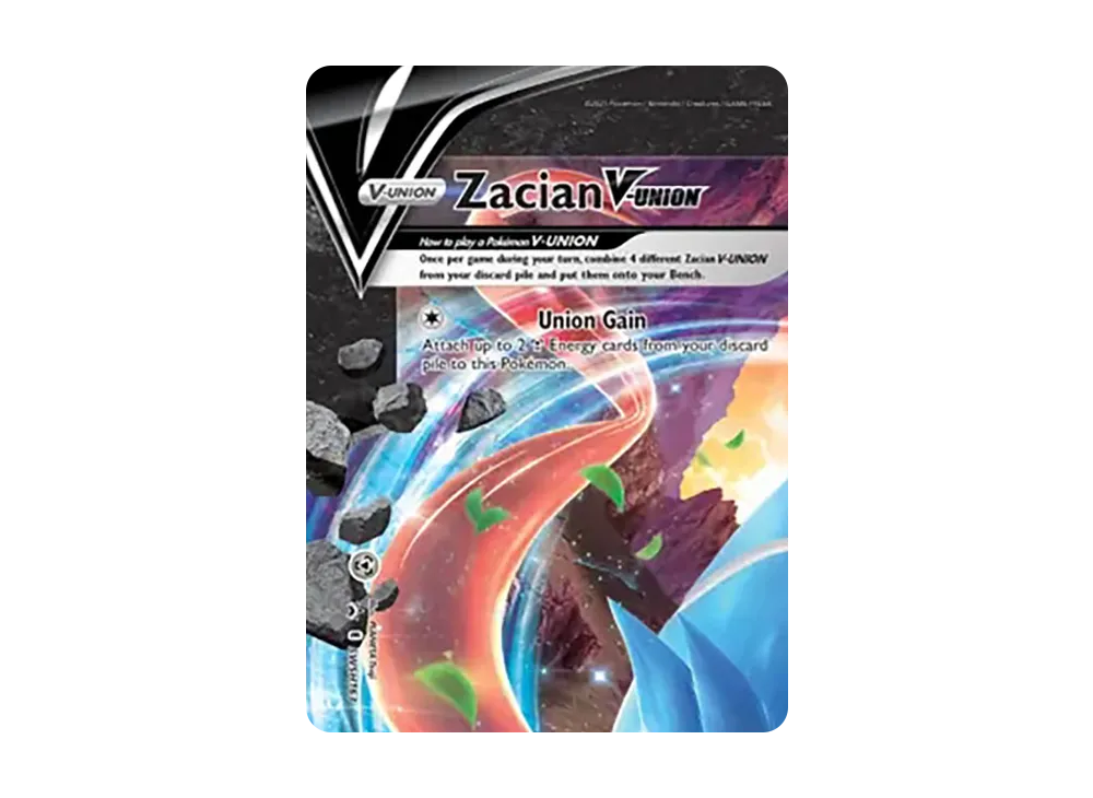 ザシアンV-UNION (左上) P [SWSH163]【英語版】(ソード&シールド「プロモーションカード」)