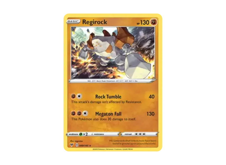 regirock pokemon card price - Regirock-EX (43/124) - XY Fates Collide this Pokmon cant attack 2015 Pokemon TCG Regirock Ancient
