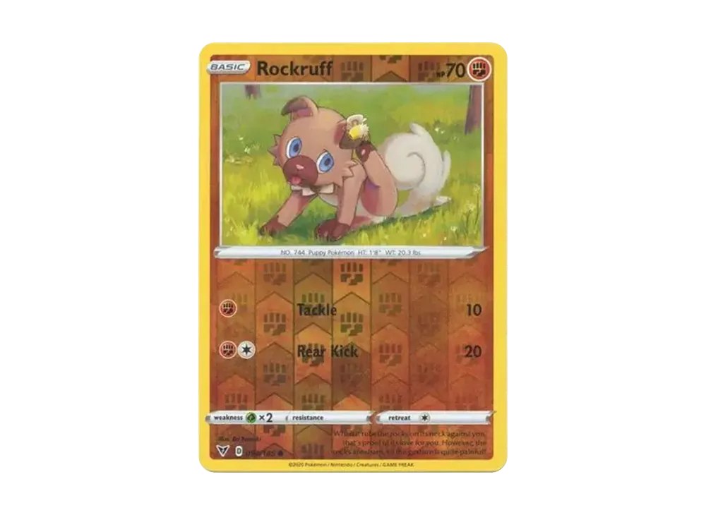 rockruff pokemon card value Rockruff - SWSH11: Lost Origin [REVERSE HOLO]