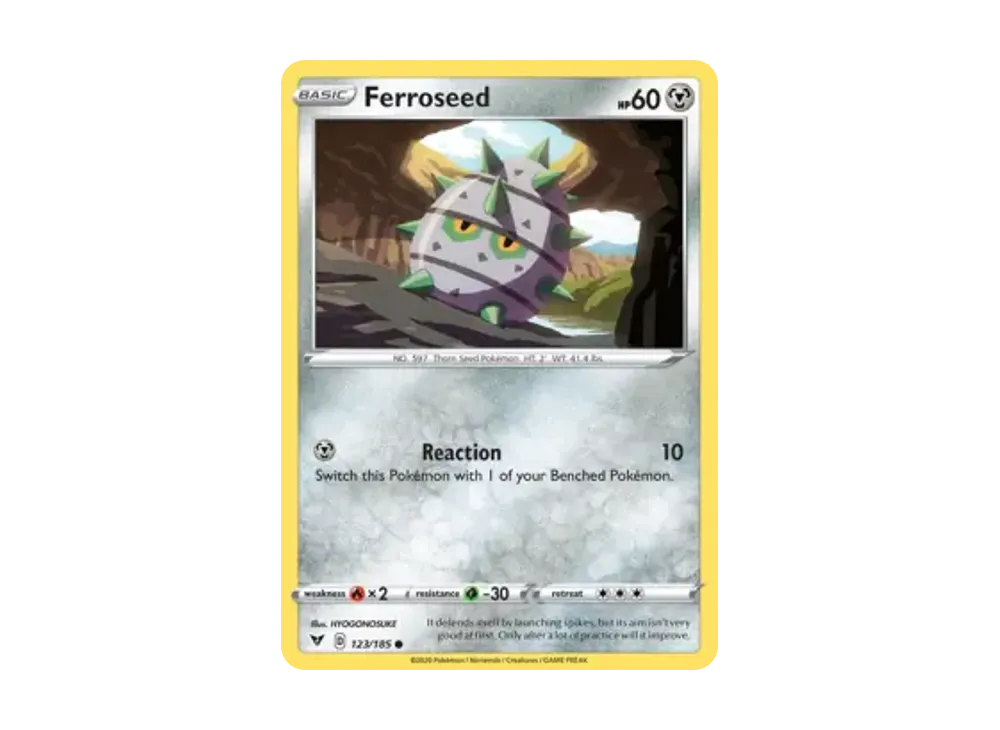 テッシード C [123/185]【英語版】(ソード&シールド「ビビットボルテージ」)