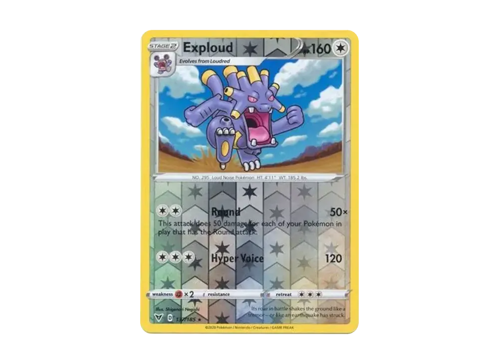 pokemon card exploud Any information about this card? I can't seem to find this specific version  online : r/PokemonTCG