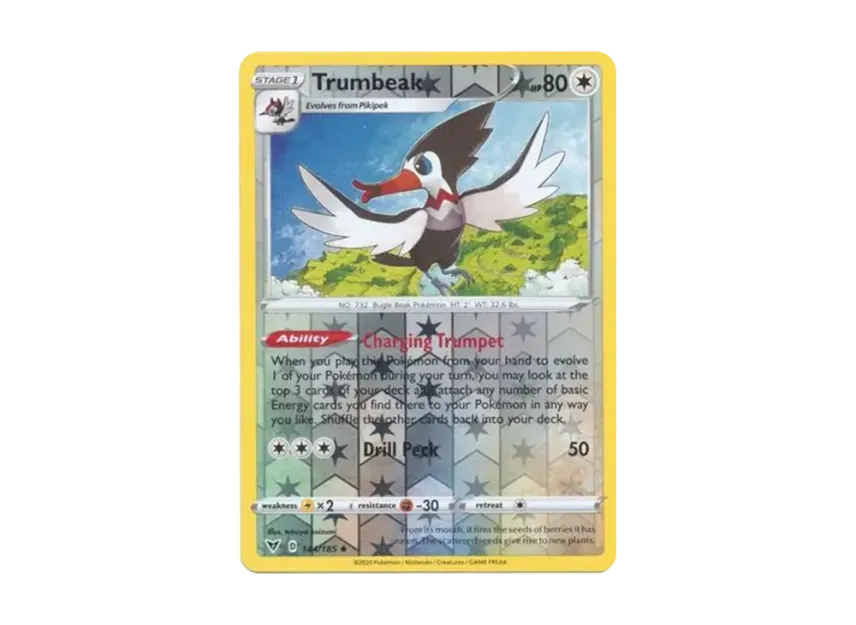 trumbeak pokemon card Trumbeak Reverse - Sun & Moon Pokmon card 107/149