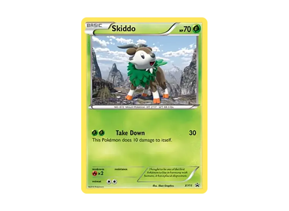 Skiddo P [XY11](XY "Promotional Card")