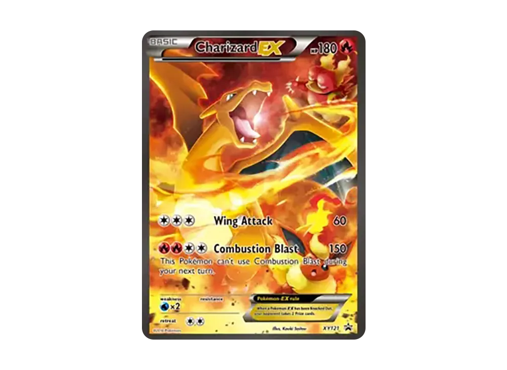 ポケモン - リザードンEX P [XY121]【英語版】正規品 リザードンEX SR 海外版 英語版 XY121 ブースター - メルカリ
